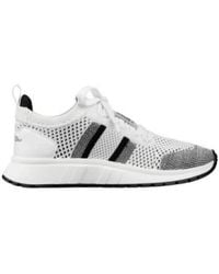Dior - Christian Mesh Knitted Lace-Up Sneakers - Lyst