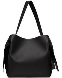 Acne Studios - Logo Detailed Midi Shoulder Bag - Lyst