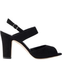 Manolo Blahnik - Khiko 90 Suede Slingback Sandals - Lyst