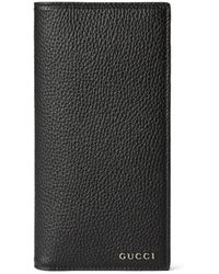 Gucci - Logo Plaque Bifold Wallet - Lyst