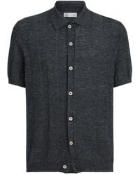 Brunello Cucinelli - Short-Sleeve Cardigan - Lyst