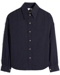 Lemaire - Pointed Collar Shirt - Lyst