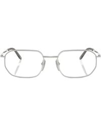 Prada - Eyewear Irregular Frame Glasses - Lyst