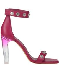 Rick Owens - Stylish Square-Toe Block-Heel Sandals - Lyst