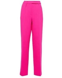 Alexandre Vauthier - Wool Wide-Leg Pants - Lyst