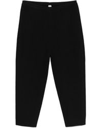TOTEME - Compact Knit Capri Trousers - Lyst