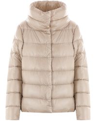 Herno - Right-Collar Down Jacket - Lyst