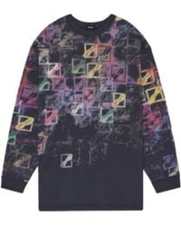 we11done - Logo-Print Cotton Sweatshirt - Lyst