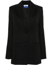 Off-White c/o Virgil Abloh - Single-Breasted Virgin-Wool Blazer - Lyst