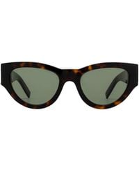 Saint Laurent - Eyewear Cat-Eye Frame Sunglasses - Lyst