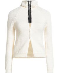Maison Margiela - Solid Wool Long-Sleeve Coat - Lyst