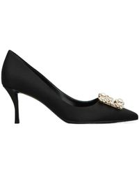 Roger Vivier - Embellished Pointed Toe Pumps - Lyst