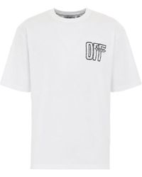 Off-White c/o Virgil Abloh - Crew-Neck T-Shirt - Lyst