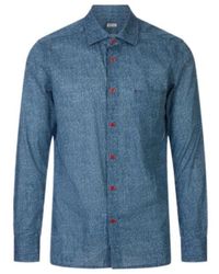 Kiton - Patterned-Print Button-Up Shirt - Lyst