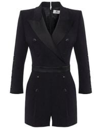 Elisabetta Franchi - Double-Breasted Jumpsuit - Lyst