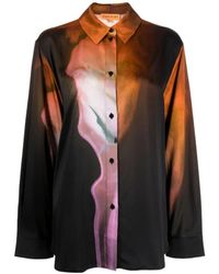 Stine Goya - Sophia Abstract-Pattern Print Shirt - Lyst