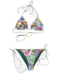 Acne Studios - Graphic-Print Bikini - Lyst