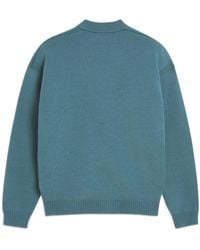 Maison Kitsuné - Bold Fox Head-Patch Cardigan - Lyst
