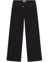 Agolde - Arc Criss Cross Curved Leg Jeans - Lyst