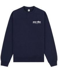 Sporty & Rich - Crew Neck Long-Sleeved Sweatshirt - Lyst