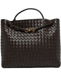 Bottega Veneta - Woven Detail Shoulder Bag - Lyst