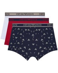 Emporio Armani - Core Logo Boxer Brief 3-Pack - Lyst