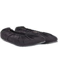 Maison Margiela - Gathered Ballet Flats - Lyst
