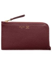 Celine - Long Zipped Card Holder - Lyst
