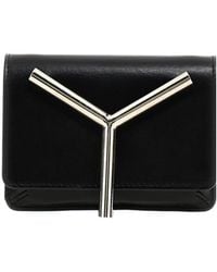 Y. Project - Logo-Plaque Foldover-Top Crossbody Bag - Lyst