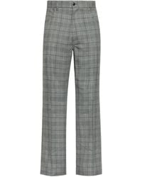 Amiri - Checked Flared Trousers - Lyst
