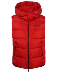 Duvetica - Quilted Zipper Vest - Lyst