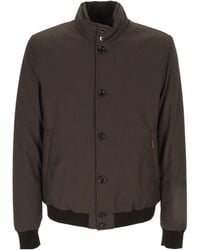 Moorer - Stand Collar Casual Jacket - Lyst