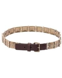Etro - Buckle Fastened Panelled Belt - Lyst