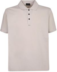 Moncler - Logo Piqué Polo Shirt - Lyst