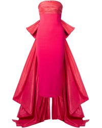 Oscar de la Renta - Bowknot Embellished Dress - Lyst