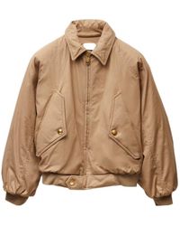 Versace - Embroidered Gabardine Blouson - Lyst