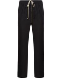 Rick Owens - Hollywood Drawstring Slim Long Pants - Lyst