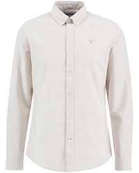 Barbour - Striped Oxford Tailored Long-Sleeved Shirt - Lyst