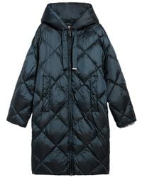 Max Mara - Logo Hooded Down Jacket - Lyst
