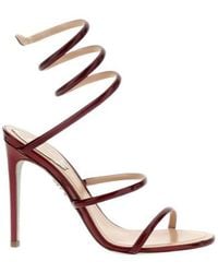 Rene Caovilla - René Caovilla Cleo Spiral Strap Sandals - Lyst