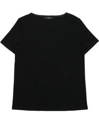 Weekend by Maxmara - T-Shirt With Round Neck And Short Sleeves - Lyst