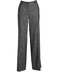 Dolce & Gabbana - Solid Colour Casual Trousers - Lyst