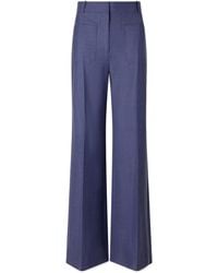 Victoria Beckham - Woven Wide-Leg Pants - Lyst