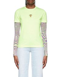 Stella McCartney - Short-Sleeved T-Shirt With Round Neck - Lyst