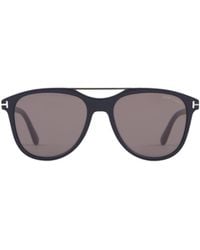 Tom Ford - Eyewear Damian Pilot Frame Double Bridge Sunglasses - Lyst