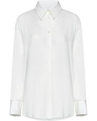 Fabiana Filippi - Button-Up Georgette Shirt - Lyst