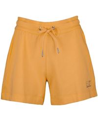 EA7 - Logo Shorts - Lyst