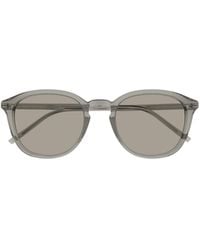Saint Laurent - Eyewear Oval-Frame Sunglasses - Lyst