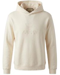 Gucci - Cashmere Jersey Sweatshirt With Embroidery - Lyst