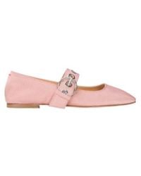 Aeyde - Uma Square Toe Mary Jane Flats - Lyst